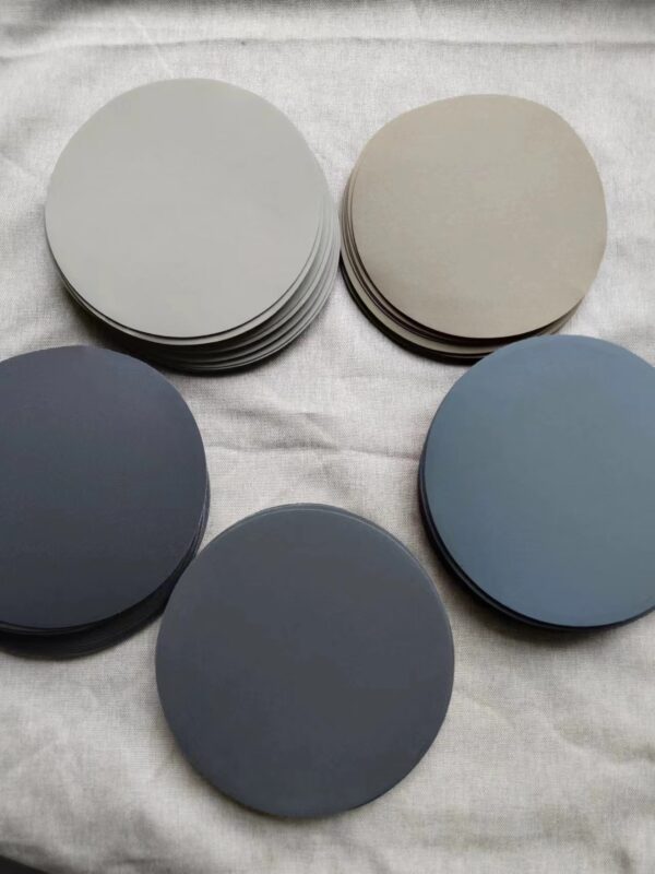 SILICON CARBIDE SANDING DISC PSA OR HOOK & LOOP