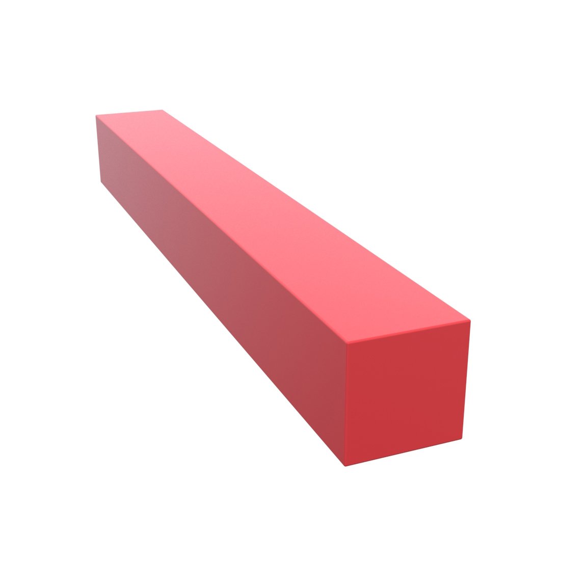 Ruby Square File 4" x 1/2"