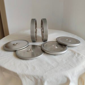 RADIUSED SERRATION WHEEL FOR KNIFE